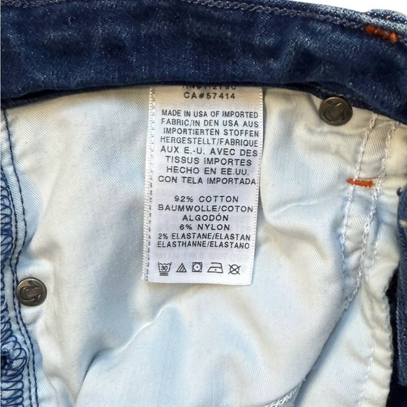 True Religion Women’s Jeans Becca 29 Midrise Bootcut Dark Wash - Picture 3 of 8